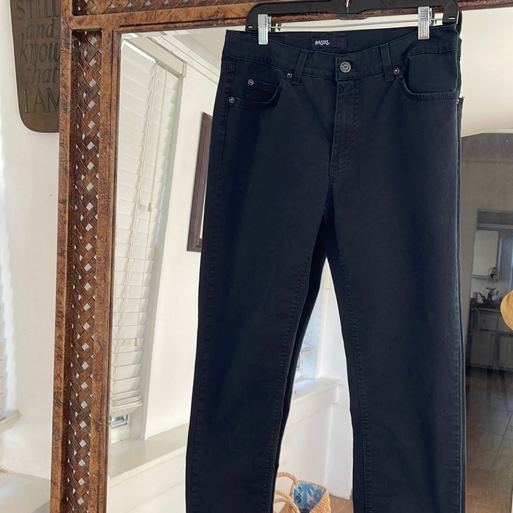 BLack ANGELHigh Waisted Made in Italy 100% cotton Jeans